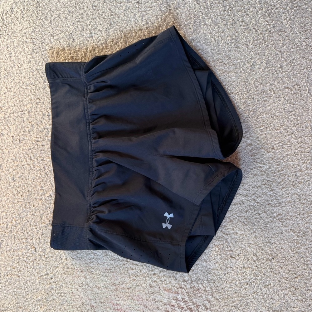 Under Armour Women's Dark Blue Athletic Shorts